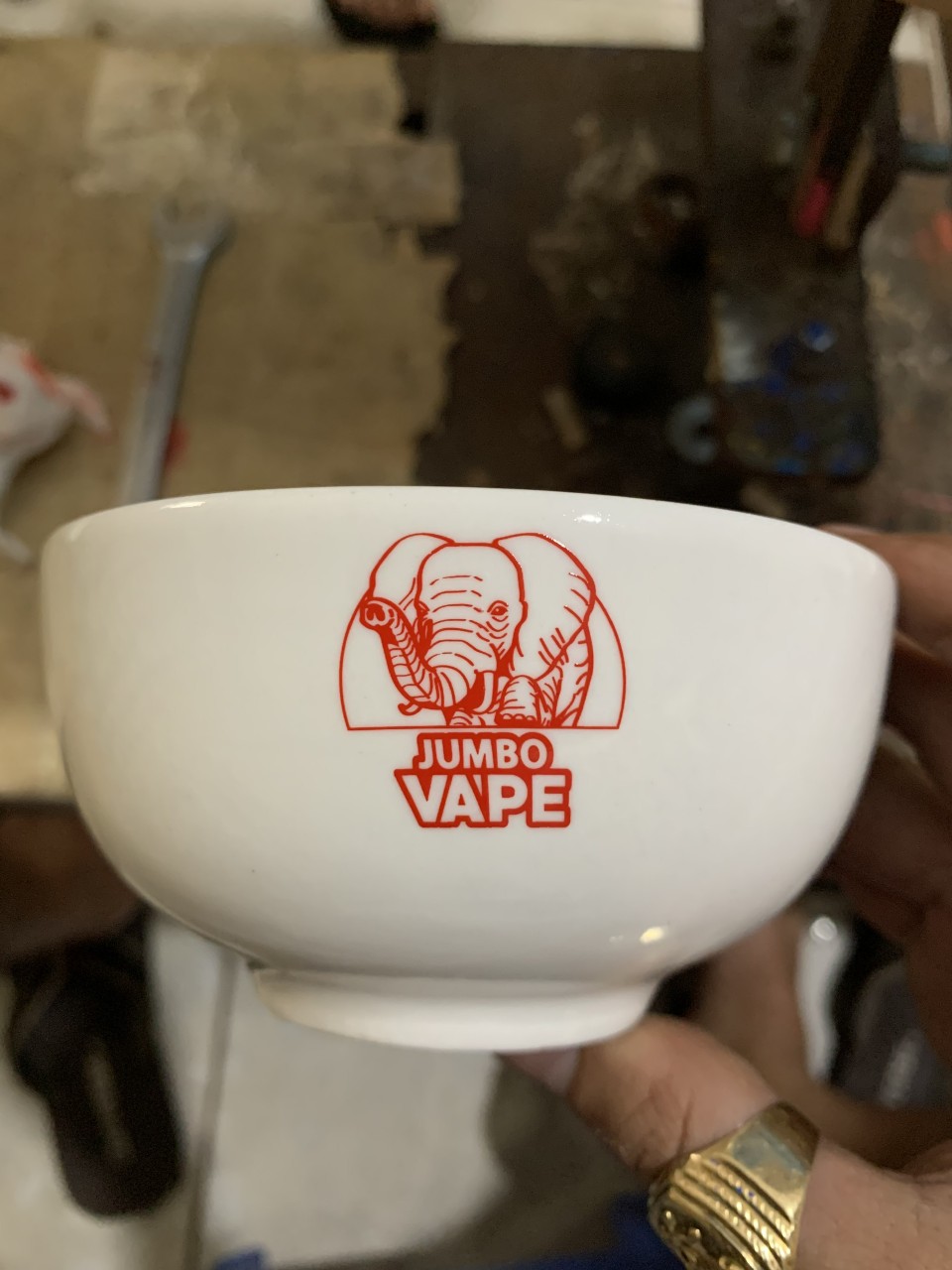 In trên chất liệu sứ